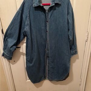 Olivaceous Blue Denim short dress